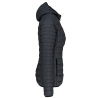 Doudoune légère à capuche femme Kariban – Gris chiné – vue 3