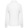 Chemise Popeline Manches Longues Femme Blanc – Kariban – vue 2