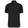 Chemise coton élasthanne manches courtes Kariban – Noir – vue 2