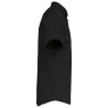 Chemise coton élasthanne manches courtes Kariban – Noir – vue 3