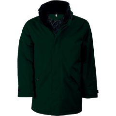 Vêtement anti froid Vert Foret type parka