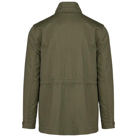 Veste safari homme Kariban – Vert Washed Light Khaki – vue 2