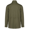 Veste safari homme Kariban – Vert Washed Light Khaki – vue 2