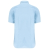 Chemise coton élasthanne manches courtes Bleu Kariban – vue 2