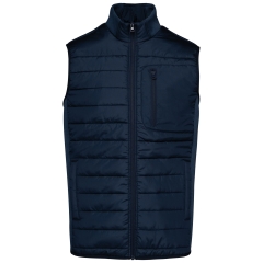 Bodywarmer bi-matière homme Marine – Kariban