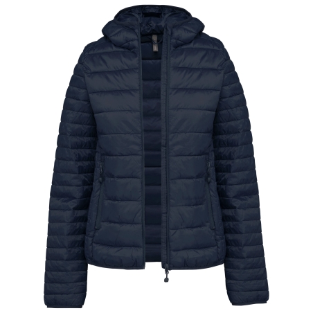 Doudoune légère capuche femme Marine Kariban – Personnalisable – vue 5