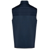 Bodywarmer bi-matière homme Marine – Kariban – vue 2