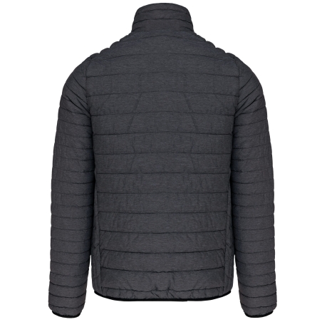 Doudoune légère homme gris chiné Kariban – veste de travail – vue 2