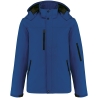 Parka Softshell Doublée Capuche Bleu Royal – Kariban