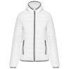 Doudoune légère capuche femme Kariban – Blanc