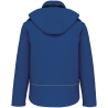 Parka Softshell Doublée Capuche Bleu Royal – Kariban – vue 2