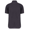 Chemise manches courtes coton stretch Kariban – Gris Zinc – vue 2
