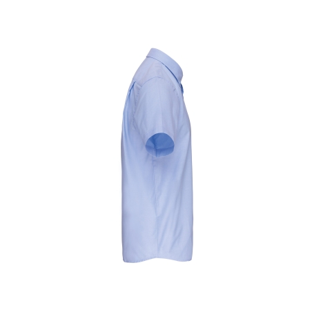 Chemise micro-sergé manches courtes sans repassage Ciel Kariban – vue 3