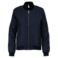 Blouson Bomber Femme Marine Kariban – Veste Travail Personnalisable