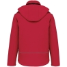 Parka Softshell Doublée Capuche Homme Rouge – Kariban – vue 2