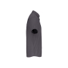 Chemise micro-sergé manches courtes sans repassage Gris Kariban – vue 3