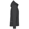 Parka Softshell 3 couches capuche homme Gris Kariban – vue 3