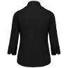 Chemise Popeline Manches 3/4 Femme Kariban – Noir – vue 2