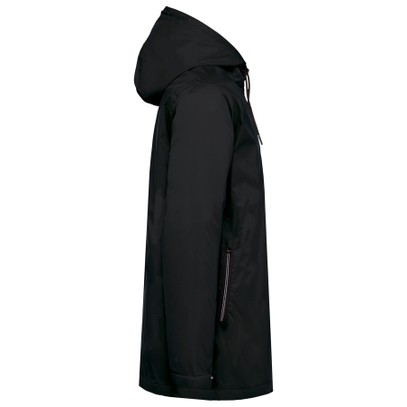 Veste à capuche micropolaire unisexe Kariban – Noir – vue 3