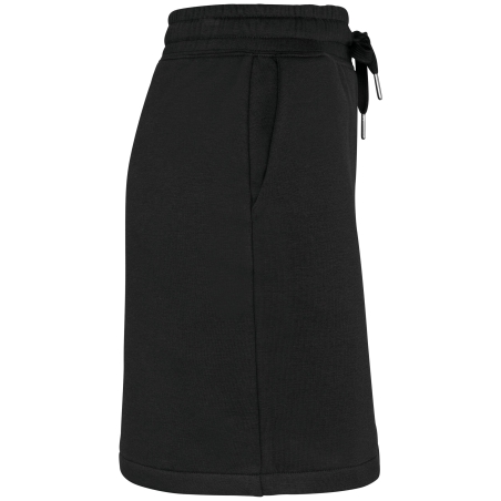 Jupe molleton écoresponsable femme Kariban – Noir – vue 3