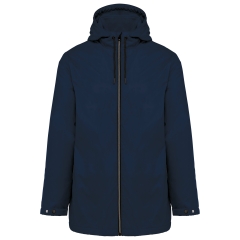 Veste à capuche micropolaire unisexe Kariban – Marine
