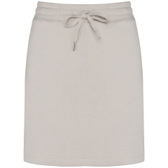 Jupe molleton écoresponsable femme Beige