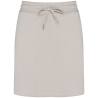 Jupe molleton écoresponsable femme Beige