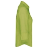 Chemise Popeline Polycoton Manches 3/4 Femme Kariban Vert Lime – vue 3