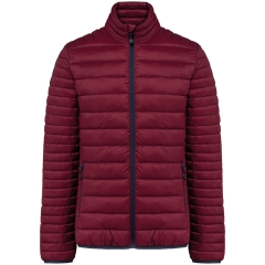Doudoune légère homme bordeaux Kariban – veste compressible