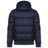 Veste unisexe ripstop recyclée à capuche Marine – Kariban – vue 2