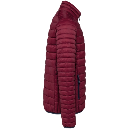 Doudoune légère homme bordeaux Kariban – veste compressible – vue 3