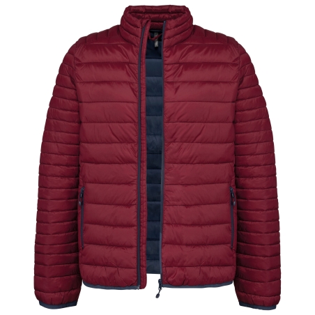 Doudoune légère homme bordeaux Kariban – veste compressible – vue 5