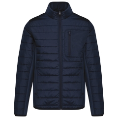 Veste bi-matière homme Kariban – Marine (XS–4XL)