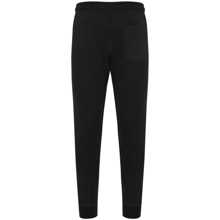 Pantalon molleton french terry écoresponsable homme Kariban Noir – vue 2