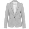 Veste maille femme Gris chiné corporate – Kariban