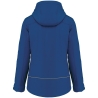 Parka Softshell 3 Couches à Capuche Femme Bleu Kariban – vue 2