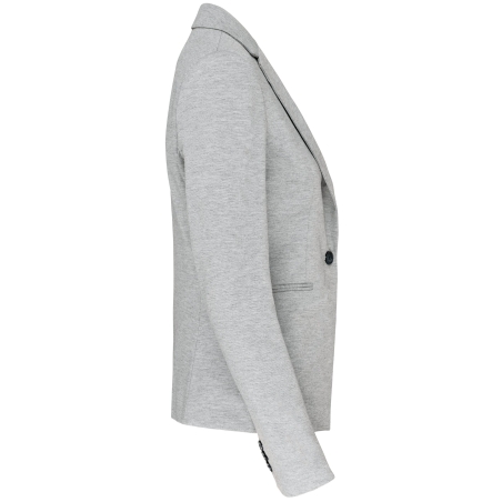 Veste maille femme Gris chiné corporate – Kariban – vue 3