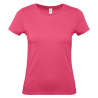 T shirt femme Rose manches courtes 