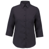 Chemise Popeline Polycoton Manches 3/4 Femme Kariban Gris