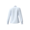 Chemise popeline blanche femme sans poche Kariban – Coupe droite – vue 2