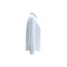 Chemise popeline blanche femme sans poche Kariban – Coupe droite – vue 3