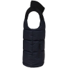 Bodywarmer matelassé bi-ton unisexe Kariban – Marine / Noir – vue 3