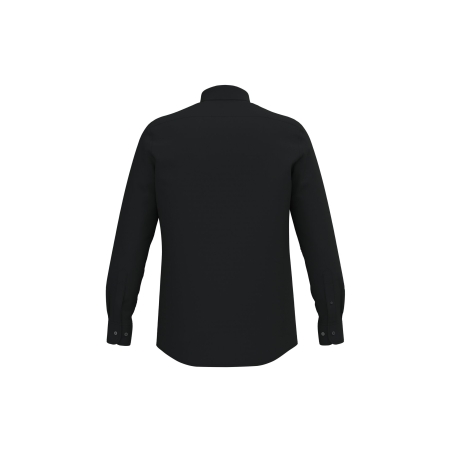 Chemise Oxford Manches Longues Homme Noire – Kariban – vue 2