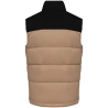 Bodywarmer matelassé bi-ton noir Kariban – Unisexe – vue 2