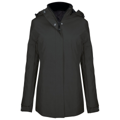 Parka femme gris foncé Kariban – veste de travail hiver