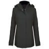 Parka femme gris foncé Kariban – veste de travail hiver