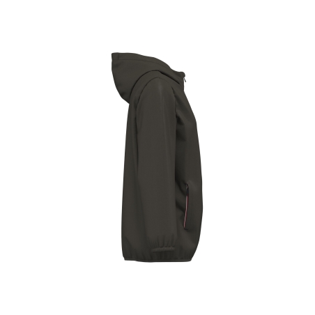 Veste doublée sherpa unisexe Vert Dark Khaki Kariban – vue 3