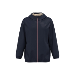 Veste doublée sherpa unisexe Marine Kariban – Personnalisable