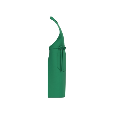 Tablier poche coton bio Vert Green Field Kariban – vue 3