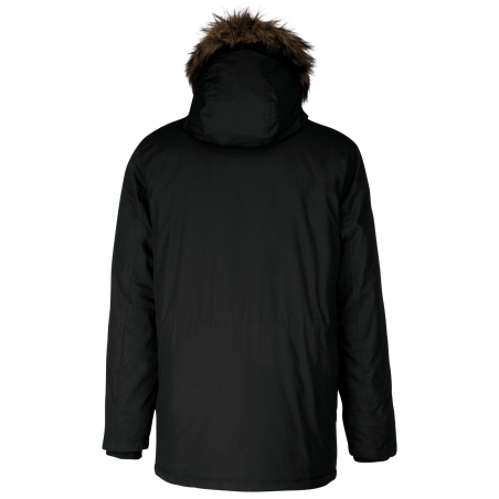 Parka Grand Froid Kariban Noir – Veste de Travail Hiver Personnalisable – vue 2